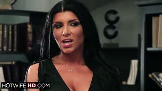 Naglalakihang suso maaaring mawala sa maghintay upang maging fucked sa pamamagitan ng kanyang mga katrabaho.Ang kanyang asawa itinatago ang lihim upang panoorin ang kanyang asawang malalaki ang utong makakuha ng sakay.Siya at ang muka, deepthroat, tite