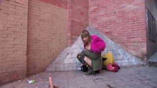 In ta pone di Madrid kayente ku su telefon baston!